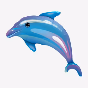 Folieballong - Delfin