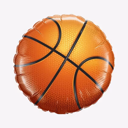 Folieballong - Basketboll