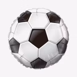 Folieballong - Rund - Fotboll