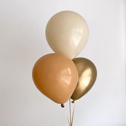 Ballongbukett - Golden Desert