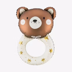 Folieballong - Teddy Skallra