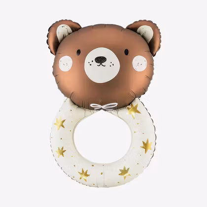 Folieballong - Teddy Skallra