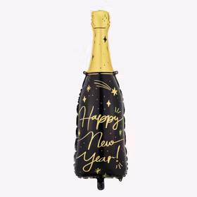 Folieballong - New Year Champagne