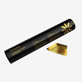 Konfettikanon - Guld Supreme 28 cm