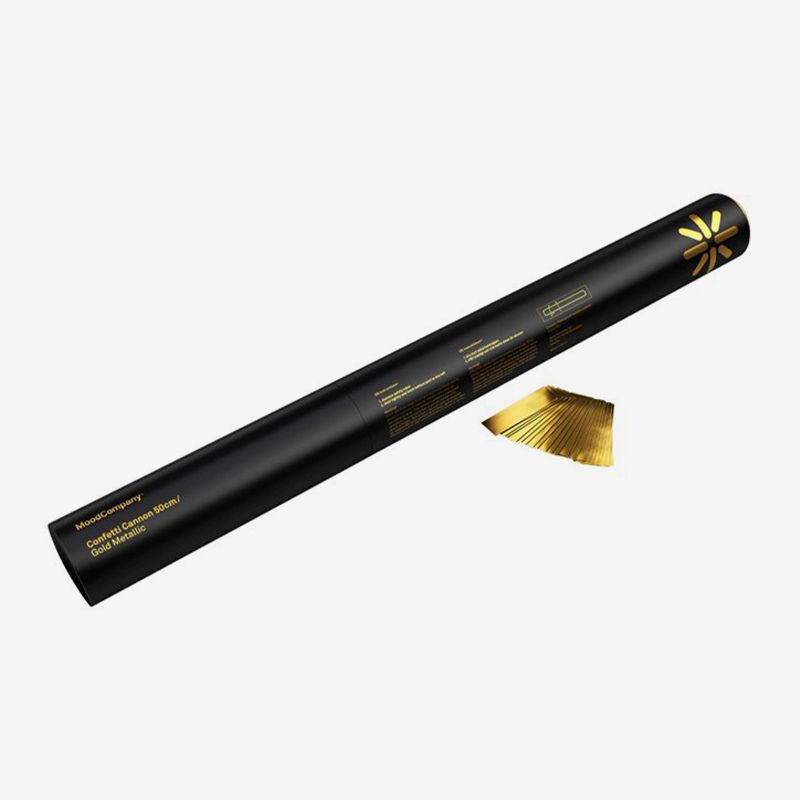 Konfettikanon - Guld Supreme 50 cm
