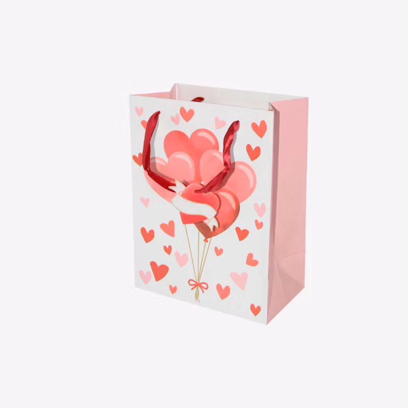 Presentpåse - Hjärtan