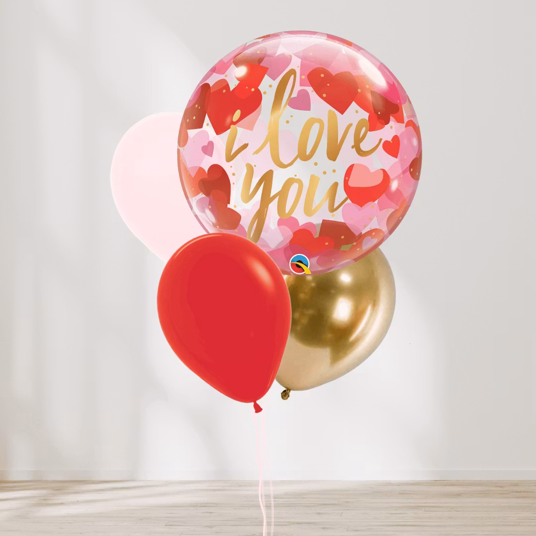 Ballongbukett - I love you