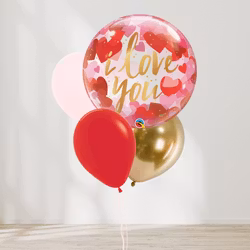 Ballongbukett - I love you