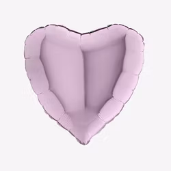 Ballongpost - Hjärta Lavendel