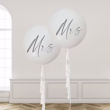 Två jätteballonger - Soulmates in Bling Personlig