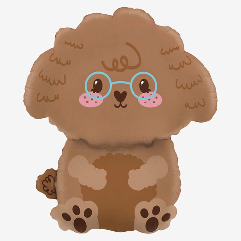 Folieballong - Cute Poodle