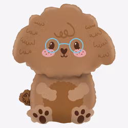 Folieballong - Cute Poodle