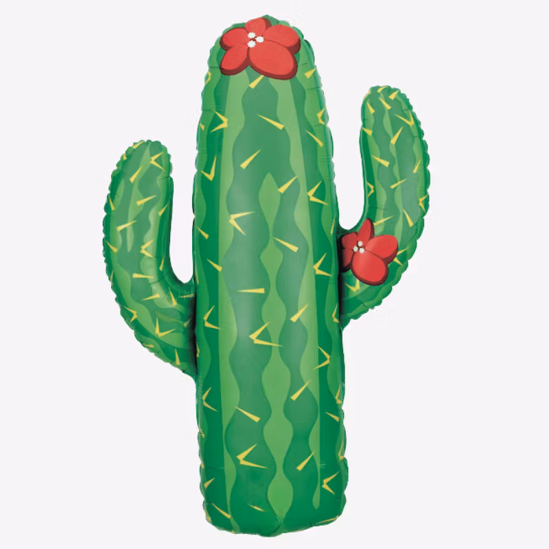 Folieballong - Kaktus