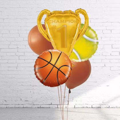 Ballongbukett - Fars dag - Dad of Champions