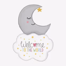 Folieballong - Welcome to the World