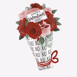 Folieballong - Love bouquet