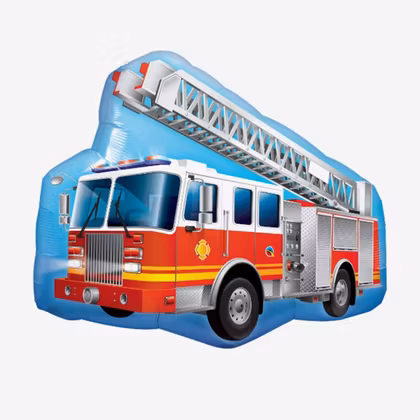 Folieballong - Brandbil