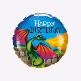 Folieballong - Happy Birthday - Drake
