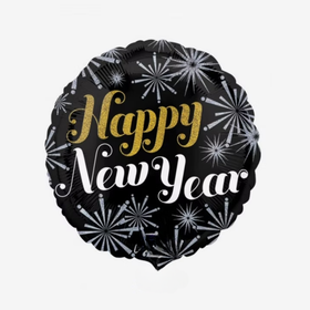 Folieballong - New Year Pizzaz