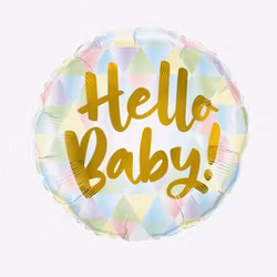 Folieballong - Hello Baby