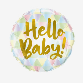 Folieballong - Hello Baby