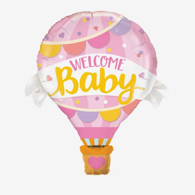 Folieballong - Luftballong Pink Babyshower