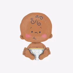 Folieballong - Baby Billy