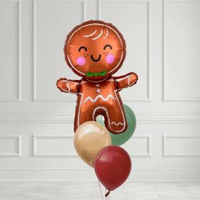 Ballongbukett - Jul - Gingerbread Glow
