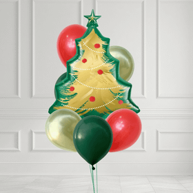 Ballongbukett - Jul - Twinkle and Tinsel