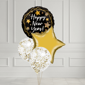 Ballongbukett - Happy New Year Wishes