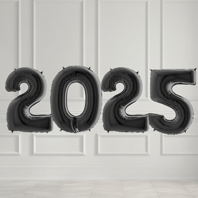 Sifferballonger 2025 - Valfri färg