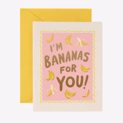 Kort - Bananas For You
