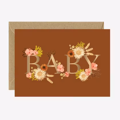 Kort - Baby Bouquet