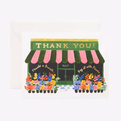 Kort - Flower Shop Thank You