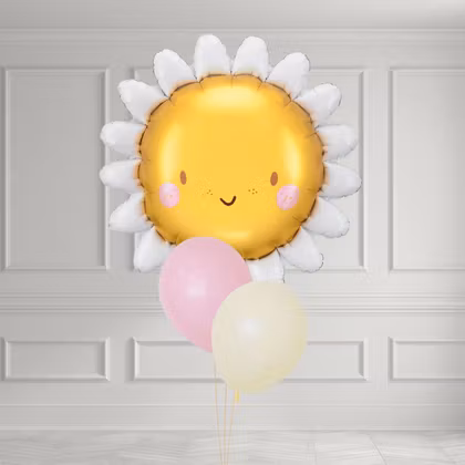Ballongbukett - Sunny Side Up