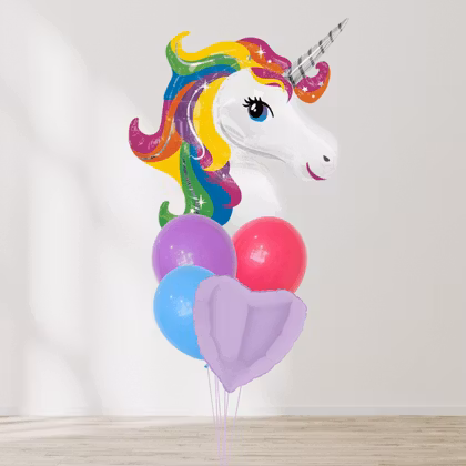 Ballongbukett - Rainbow Sparkle