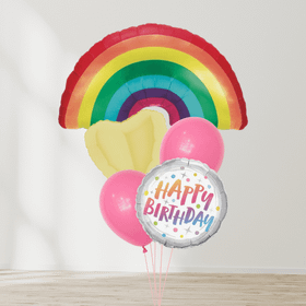 Ballongbukett - Rainbow Wishes
