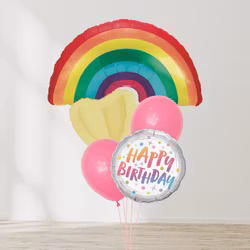Ballongbukett - Rainbow Wishes