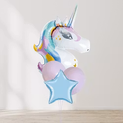 Ballongbukett - Unicorn Starlight