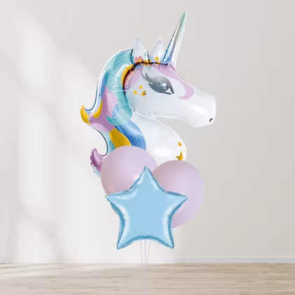 Ballongbukett - Unicorn Starlight