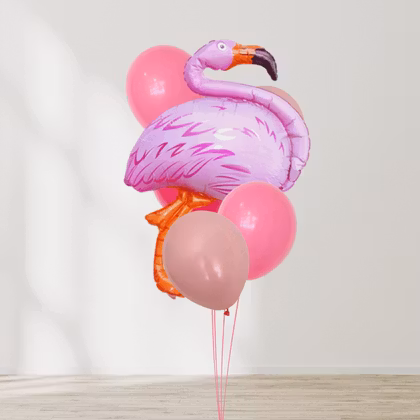 Ballongbukett - Let's Flamingle