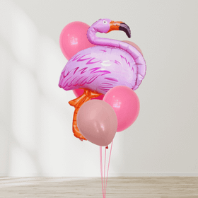 Ballongbukett - Let's Flamingle