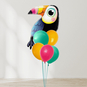 Ballongbukett - Toco Toucan Fiesta