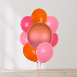 Ballongbukett - Pink Parade