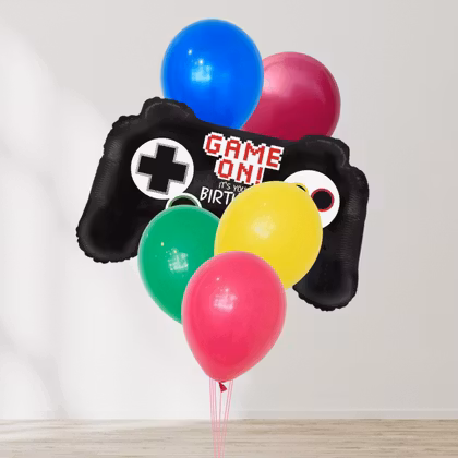 Ballongbukett - Power-Up Party