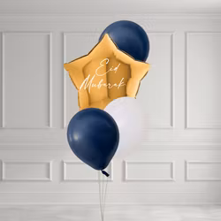 Ballongbukett - Eid Mubarak Star