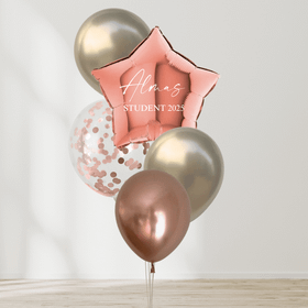 Ballongbukett - Rosé Starlight