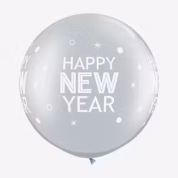 Jätteballong - Happy New Year