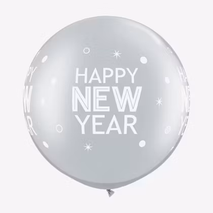 Jätteballong - Happy New Year