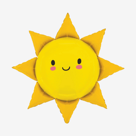 Folieballong - Sol